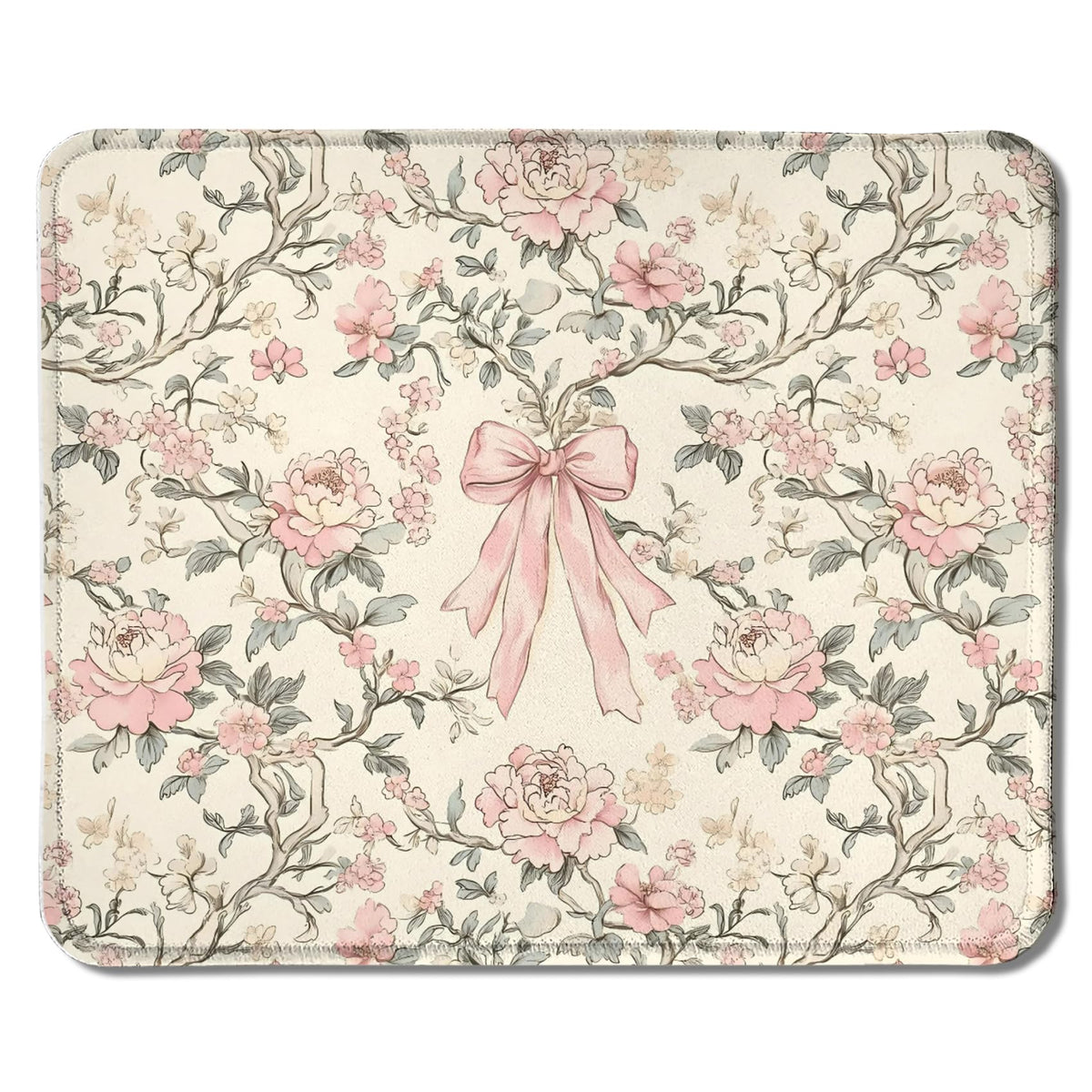 Pink Christian Mouse Pad, God is Within Her She Will Not Fall Bible Verse Mouse Pad for Wireless Mouse Computers Laptop Pink Desk Accessories, Christian Gifts for Women, 9.5x7.9 Inch